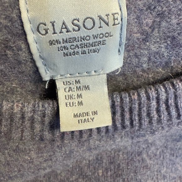 Giasone Wool & Cashmere Crewneck Sweater - Picture 3 of 3